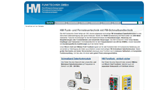 Desktop Screenshot of hmradio.de